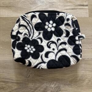 Vera Bradley‎ Night and Day Zip Up Pouch Cosmetic Bag